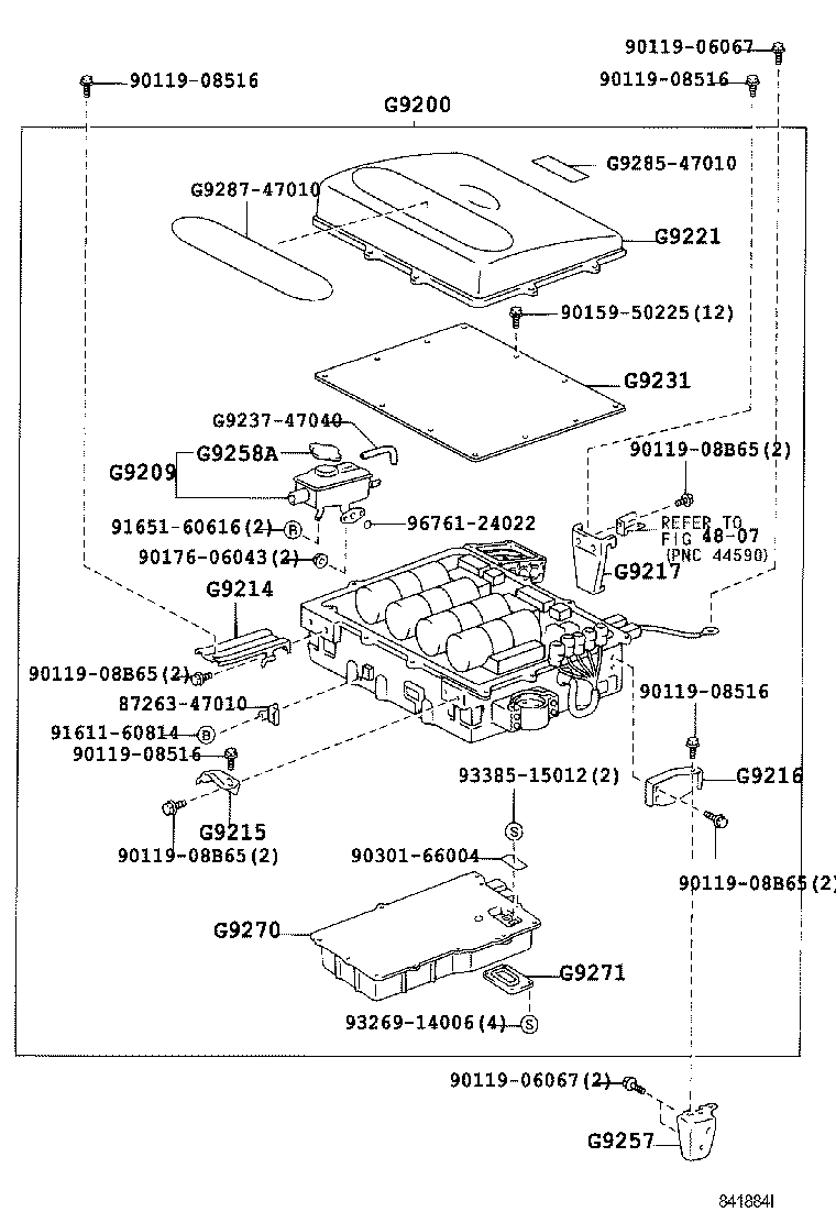 G9164-42010 CAP, INVERTER RESERVE TANK product image