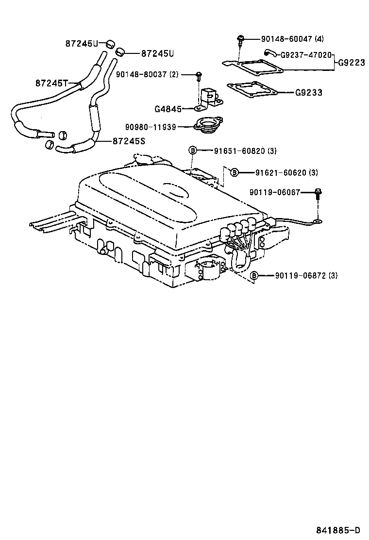 G9164-42010 CAP, INVERTER RESERVE TANK product image