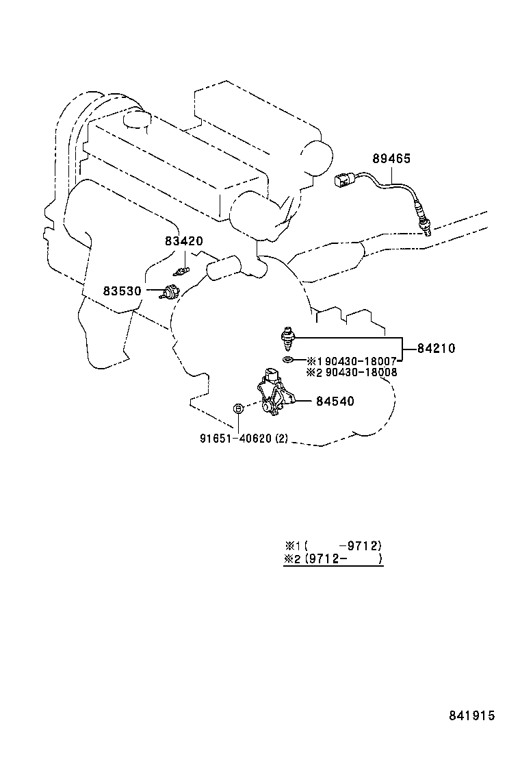 84820-10080 MASTER SWITCH ASSY, POWER WINDOW REGULATOR product image