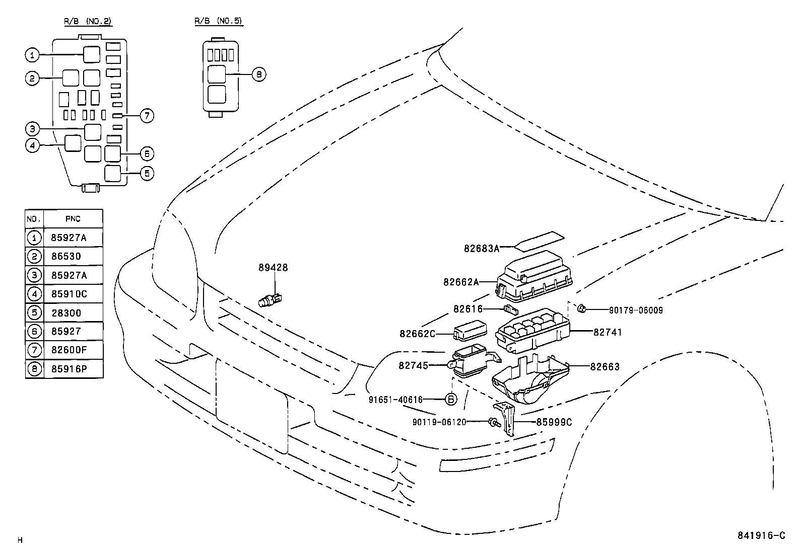 84820-10080 MASTER SWITCH ASSY, POWER WINDOW REGULATOR product image