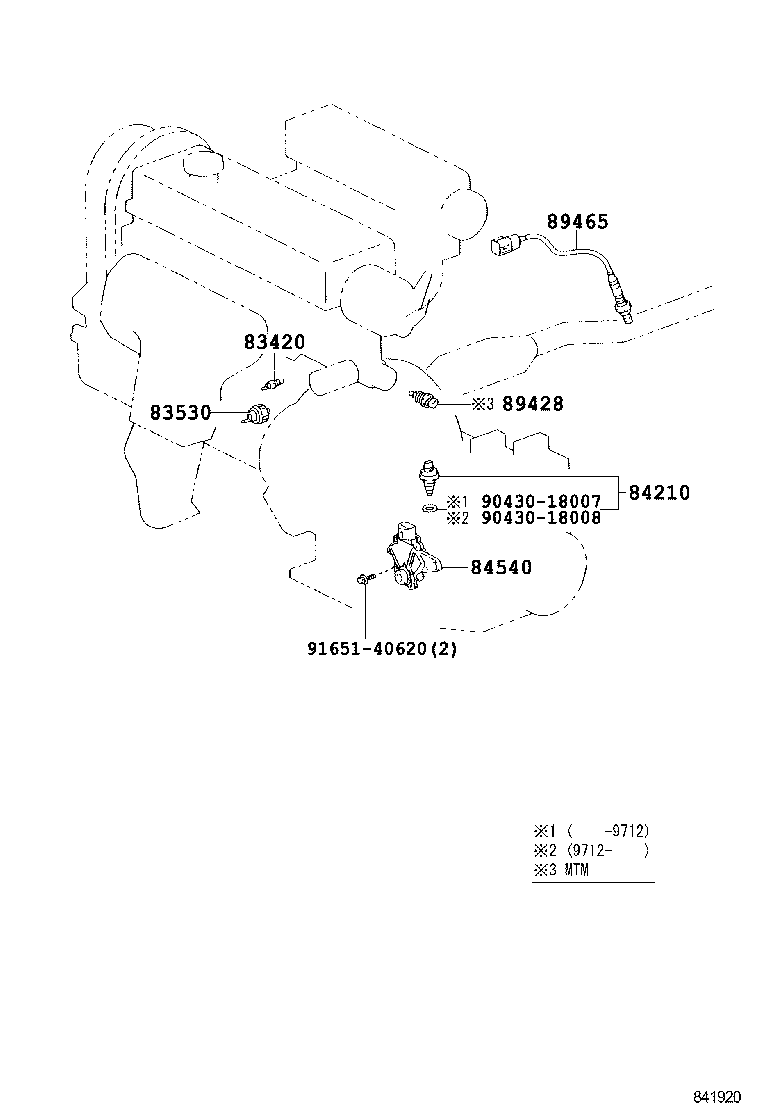 83320-80191 GAGE ASSY, FUEL SENDER product image