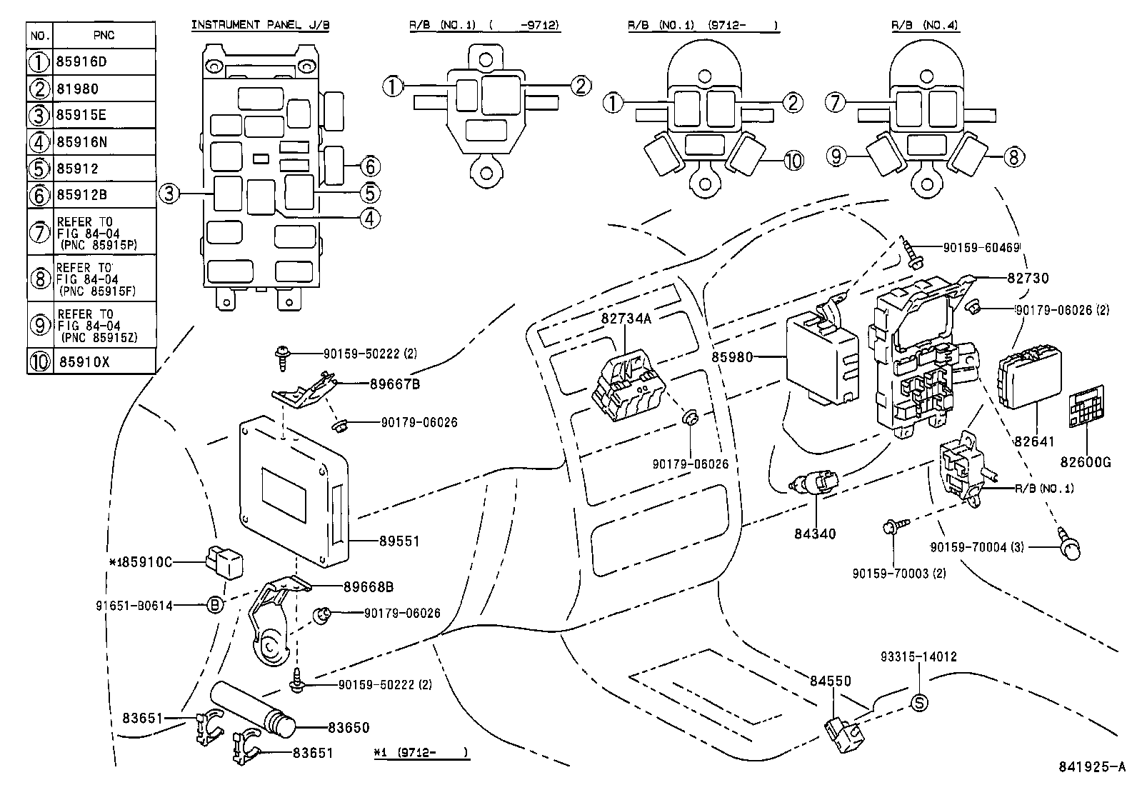 82610-20090 BLOCK ASSY, FUSE product image