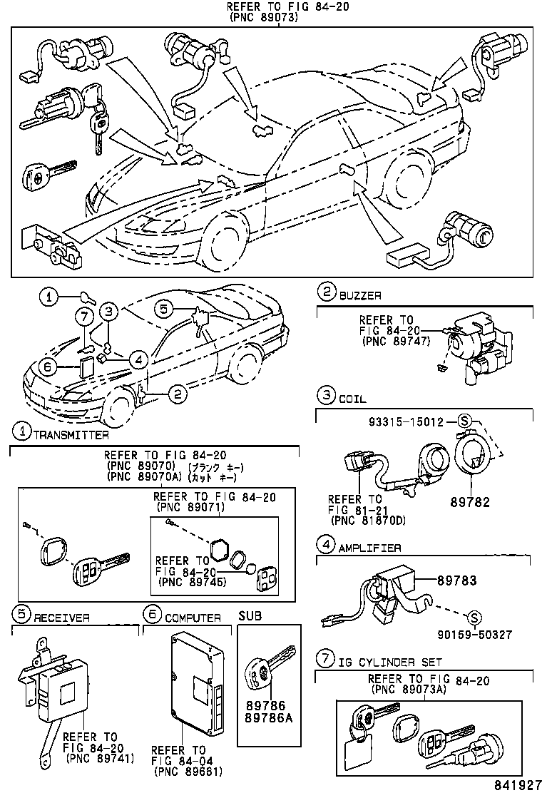 89783-24010 AMPLIFIER, TRANSPONDER KEY product image