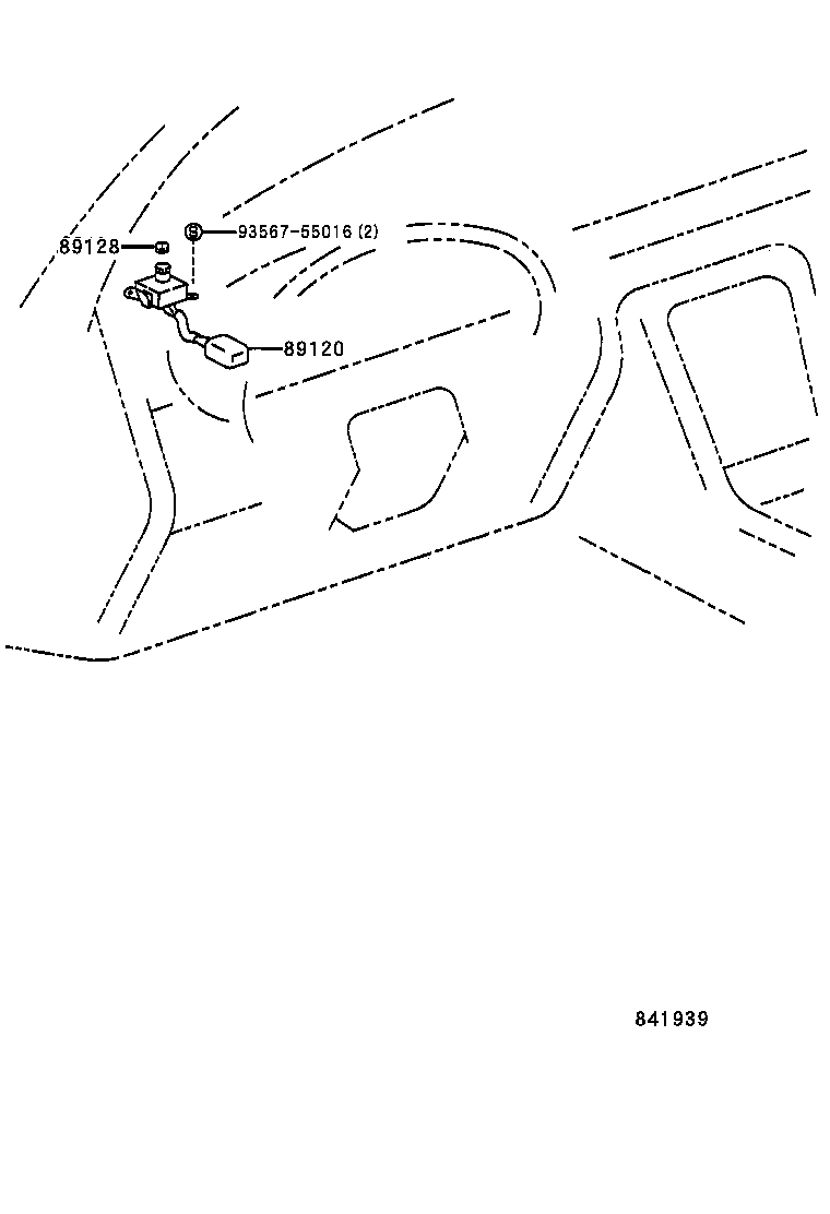 89120-24020 SENSOR, AUTOMATIC LIGHT CONTROL product image