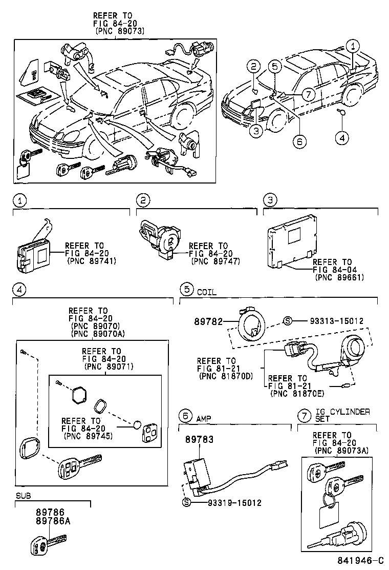 Toyota 89783-30020 AMPLIFIER, TRANSPONDER KEY