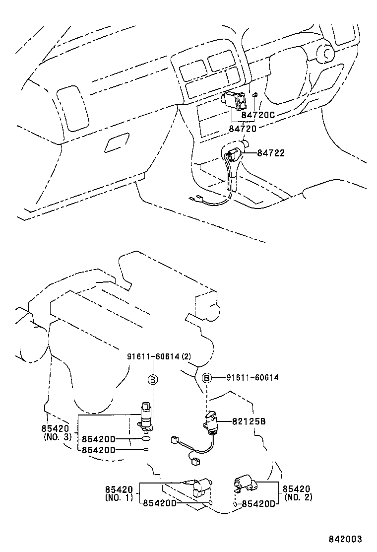 84720-32080 SWITCH ASSY, PATTERN SELECT product image