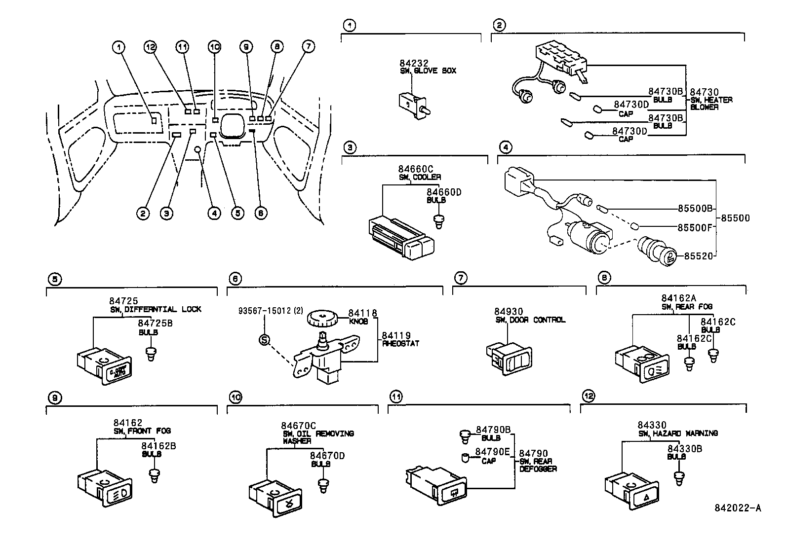 83320-80259 GAGE ASSY, FUEL SENDER product image