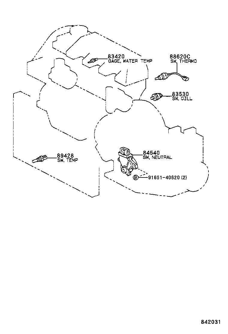 82602-20500 BLOCK SUB-ASSY, RELAY product image