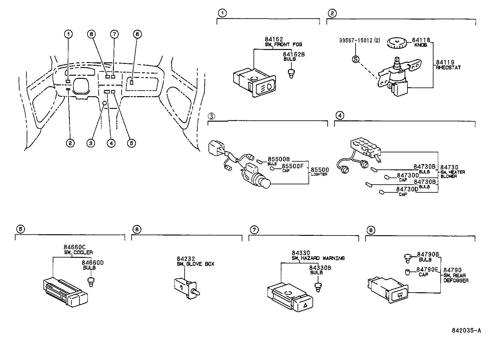 82602-20500 BLOCK SUB-ASSY, RELAY product image