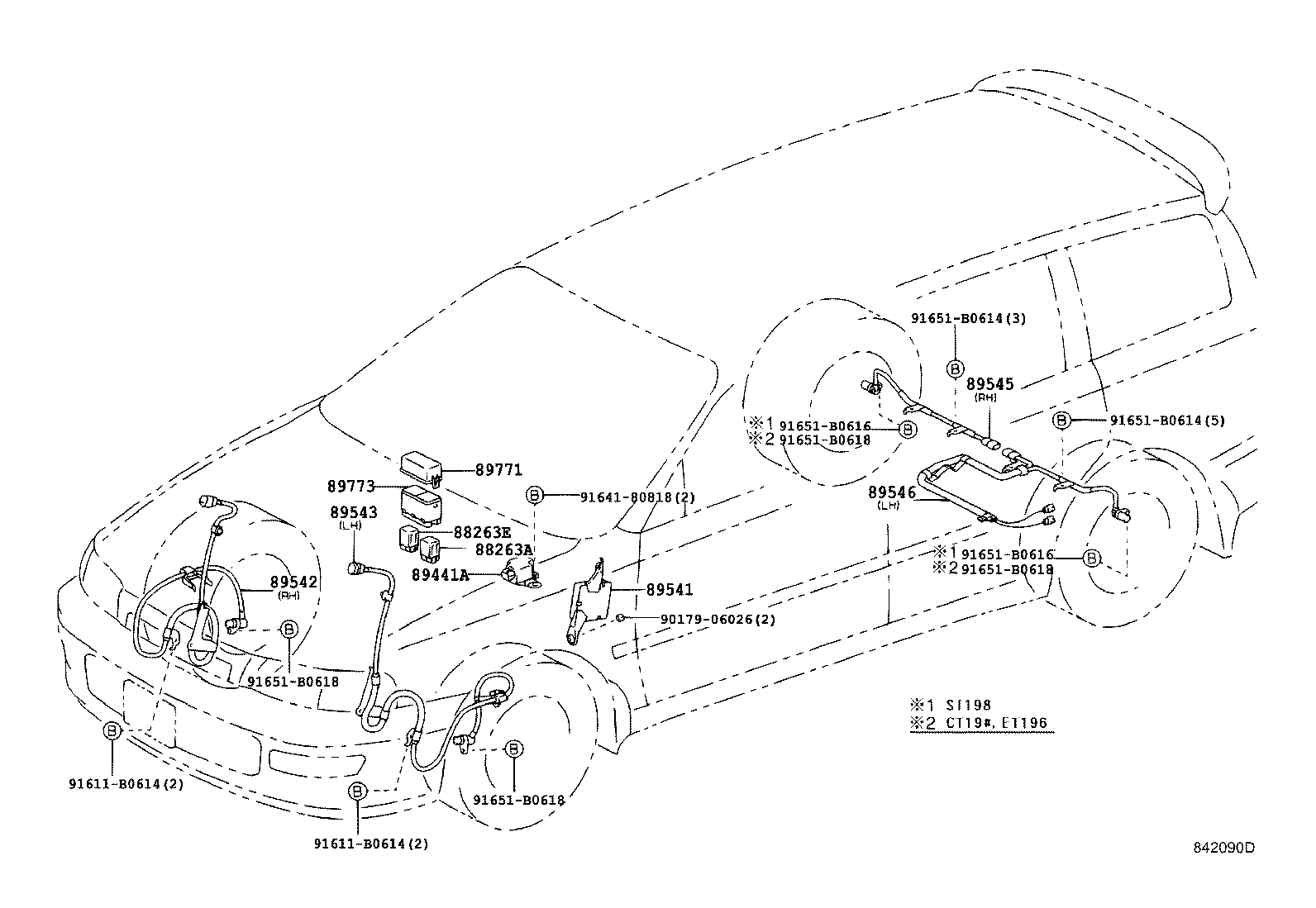 89540-21040 COMPUTER, SKID CONTROL product image