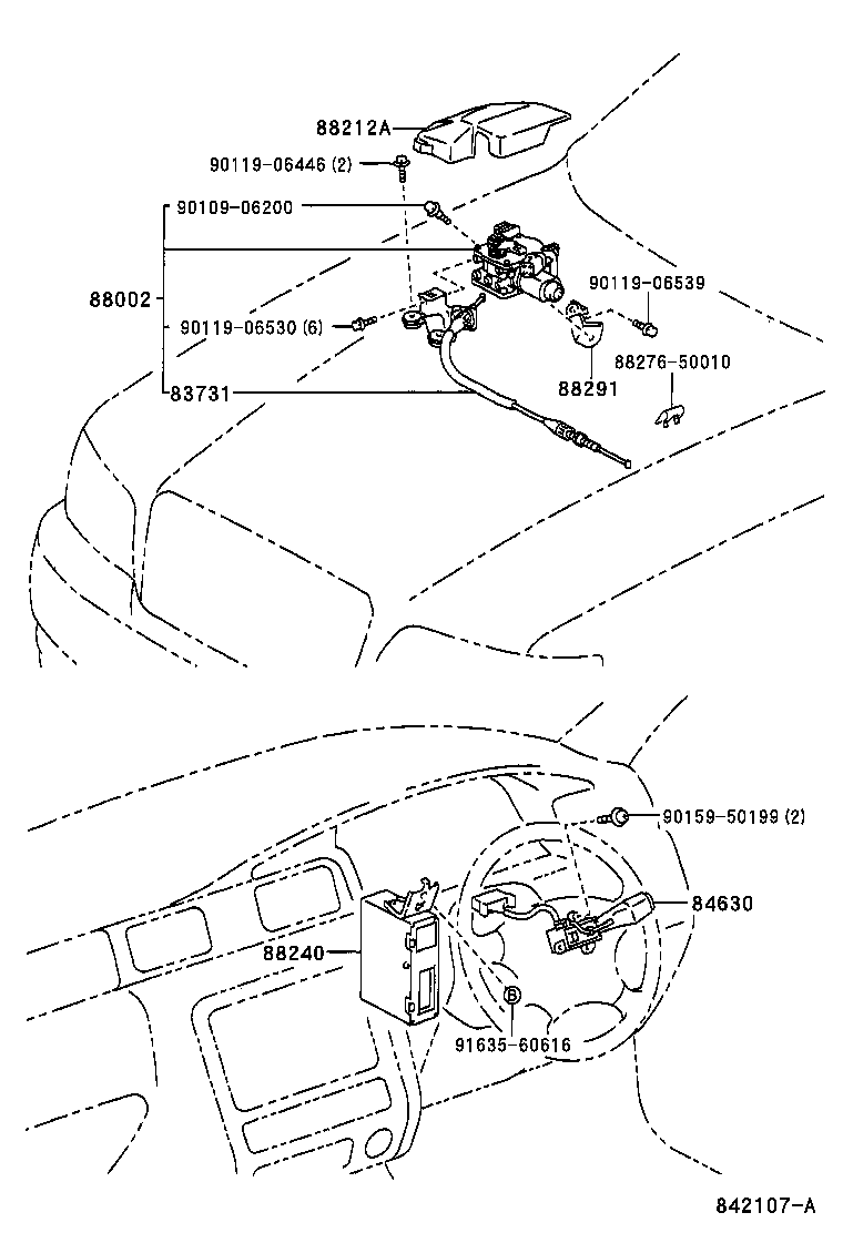 88240-30291 COMPUTER ASSY, CRUISE CONTROL product image