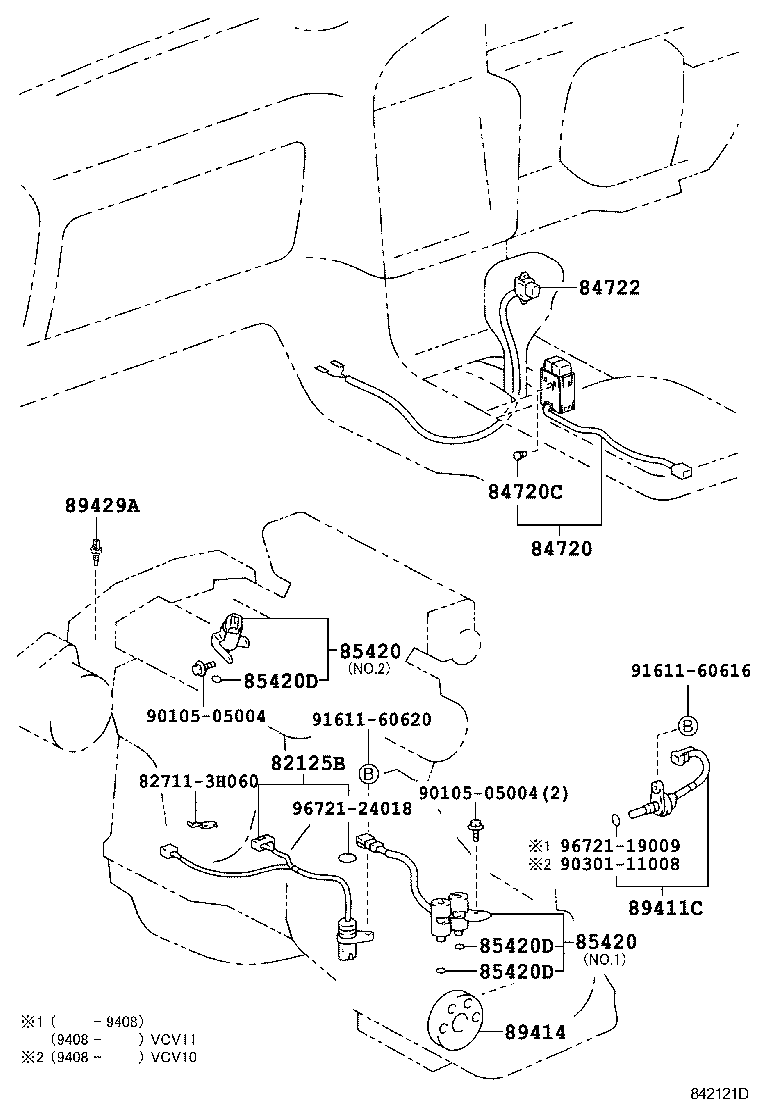 84720-33040 SWITCH ASSY, PATTERN SELECT product image