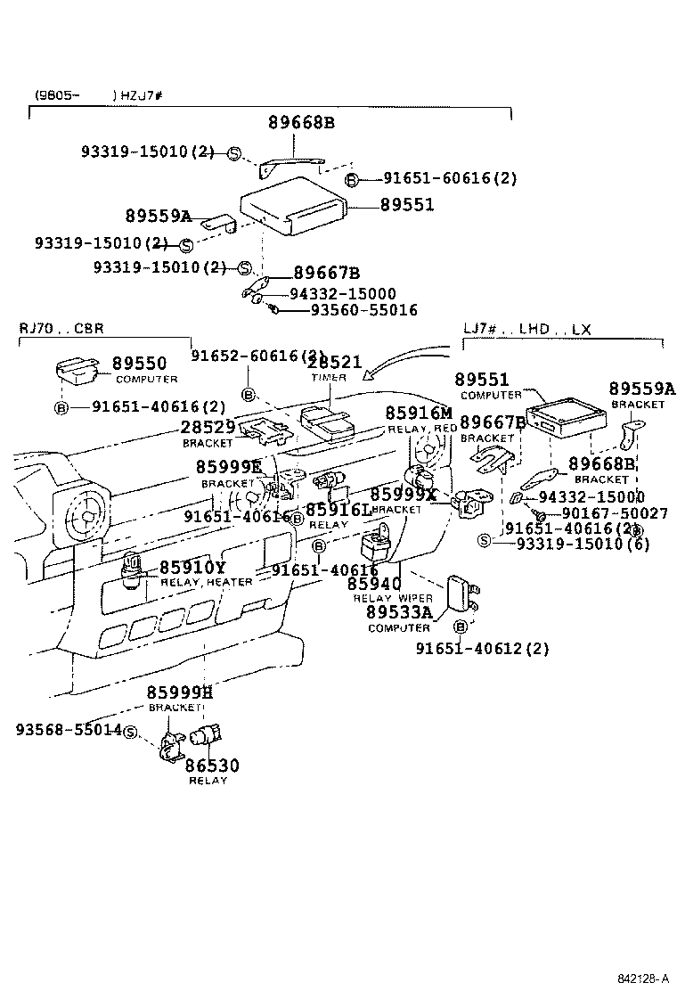 28521-17100 TIMER, PREHEATING product image