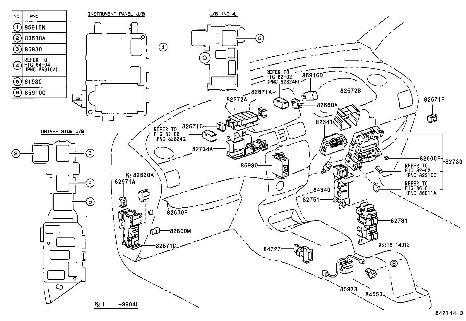 82602-13010 BLOCK SUB-ASSY, RELAY product image