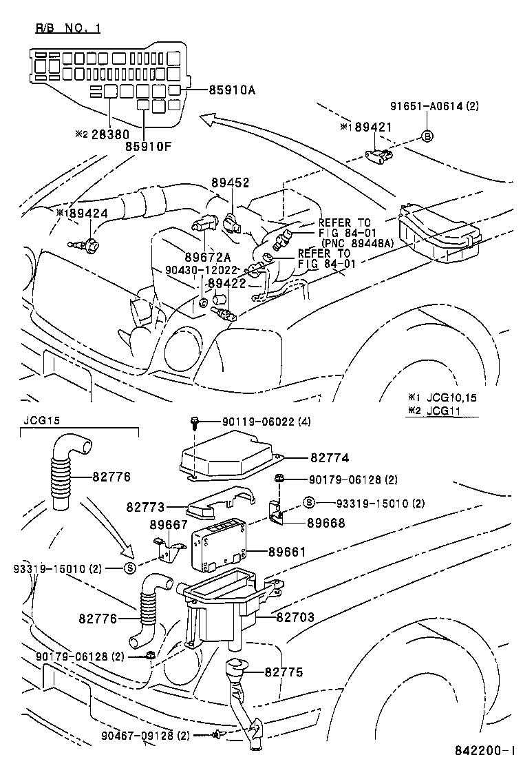 82775-51010 DUCT, ENGINE ROOM ECU INLET product image