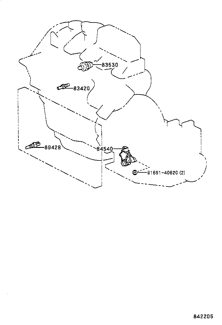 82672-44080 COVER, JUNCTION BLOCK product image