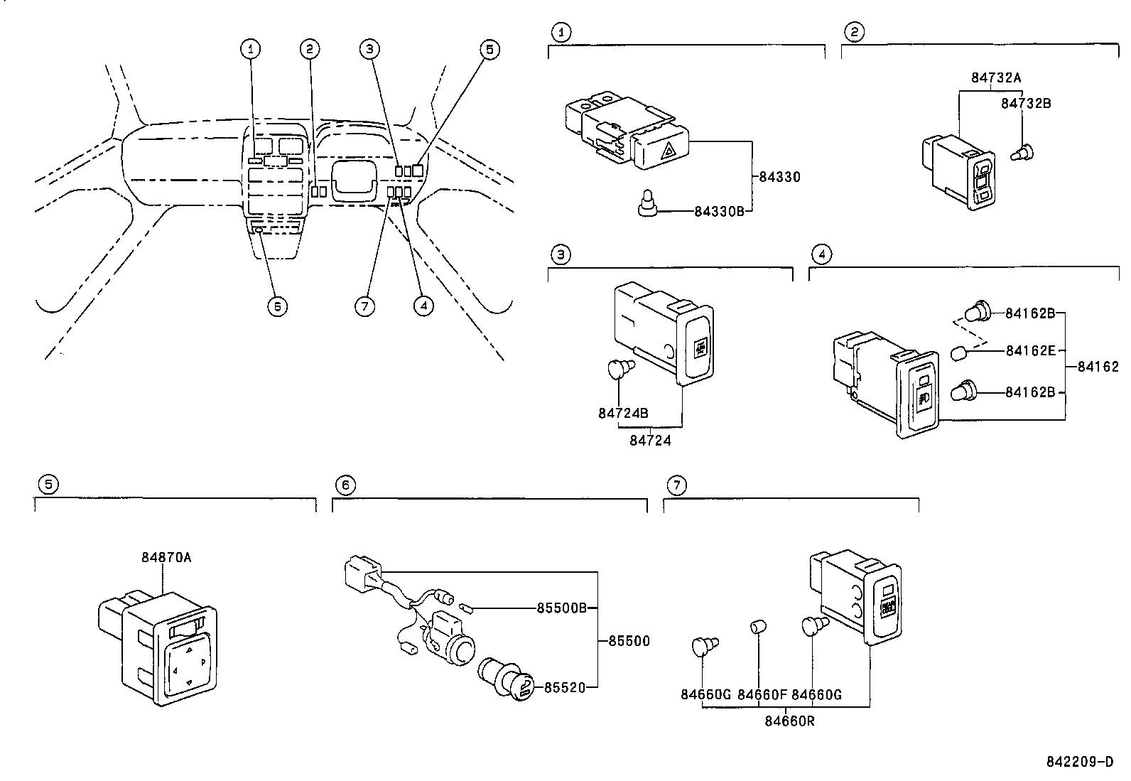 82672-44080 COVER, JUNCTION BLOCK product image