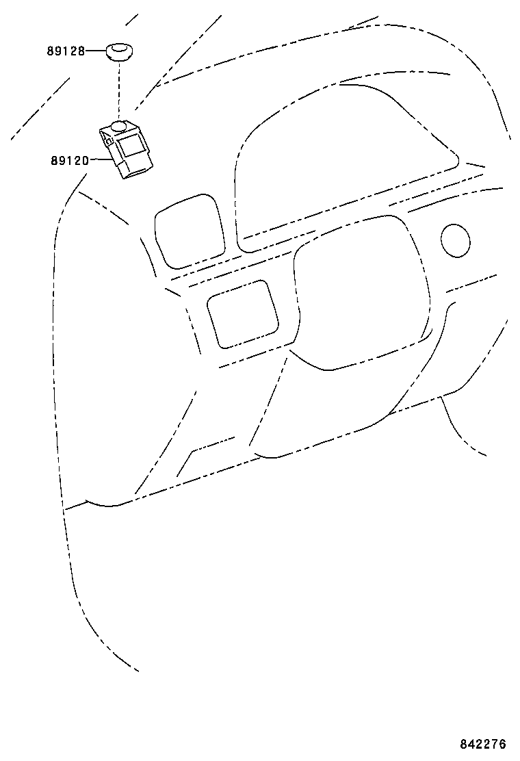89120-30160 SENSOR, AUTOMATIC LIGHT CONTROL product image