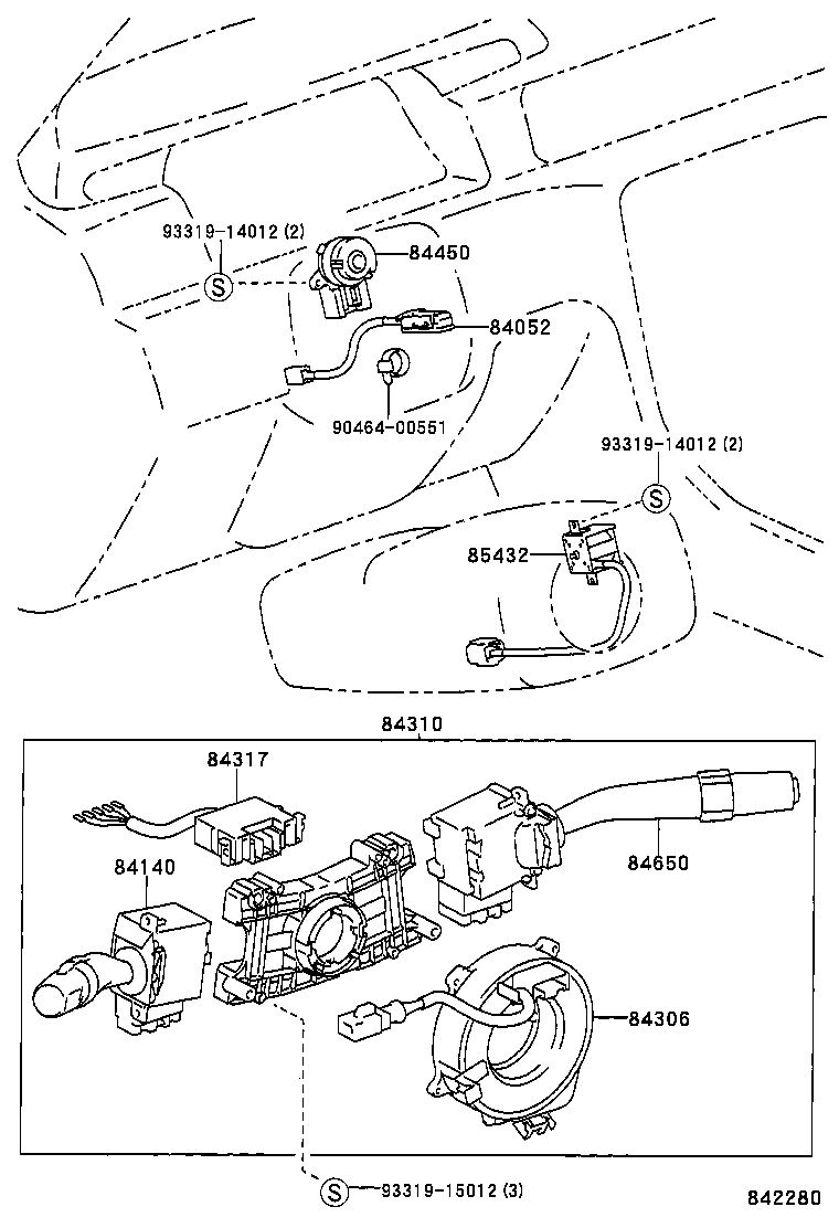 83320-33040 GAGE ASSY, FUEL SENDER product image