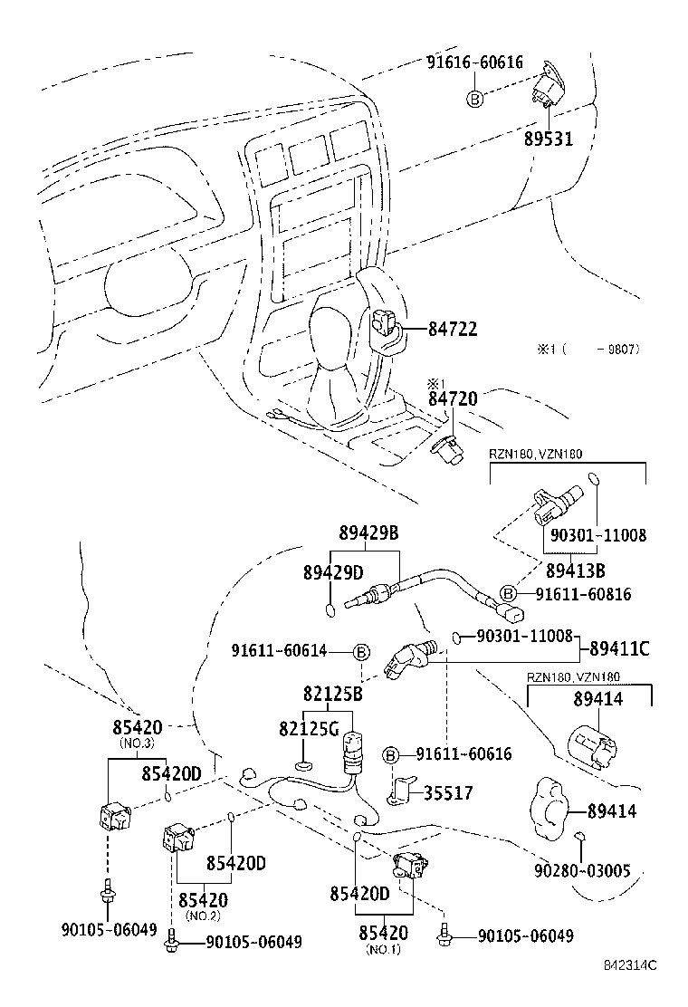 Toyota 35250-30050 SOLENOID ASSY, TRANSMISSION