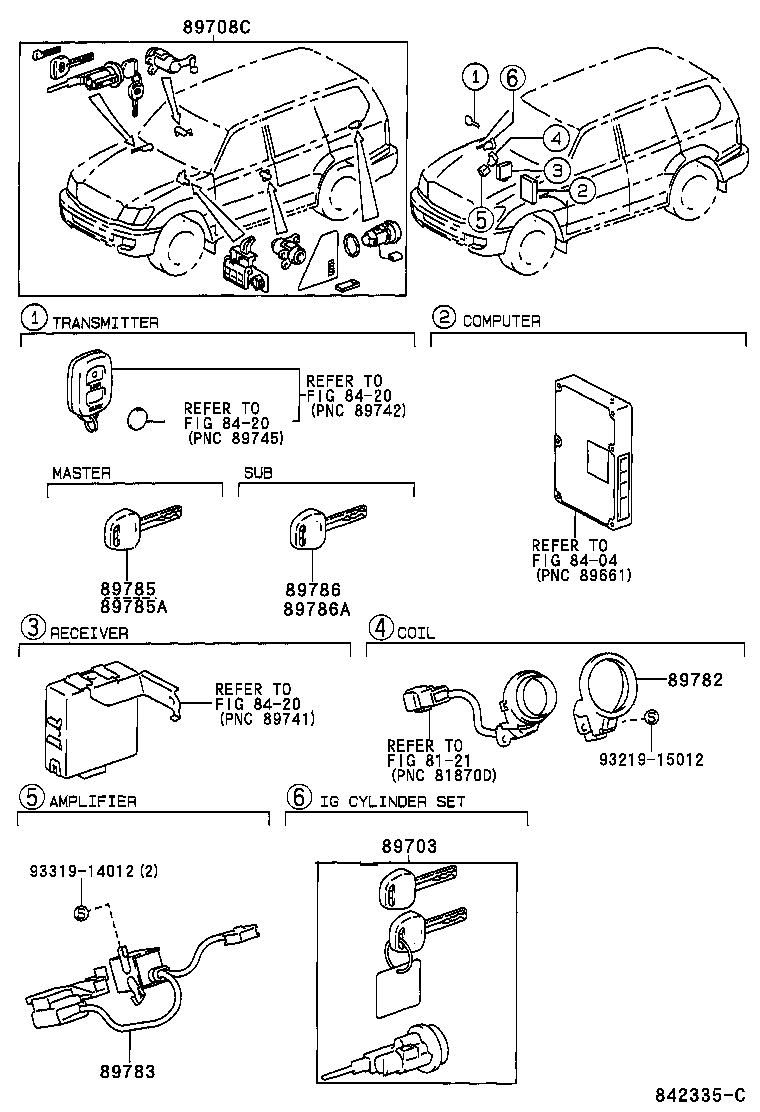 89786-60140 TRANSMITTER, TRANSPONDER CUT KEY SUB product image