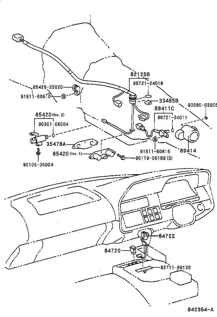 89530-26100 COMPUTER ASSY, TRANSMISSION CONTROL product image
