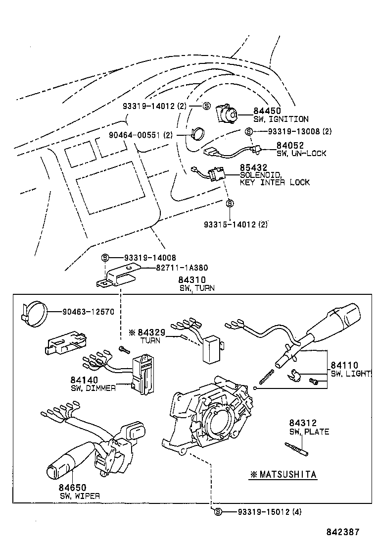 83320-80246 GAGE ASSY, FUEL SENDER product image