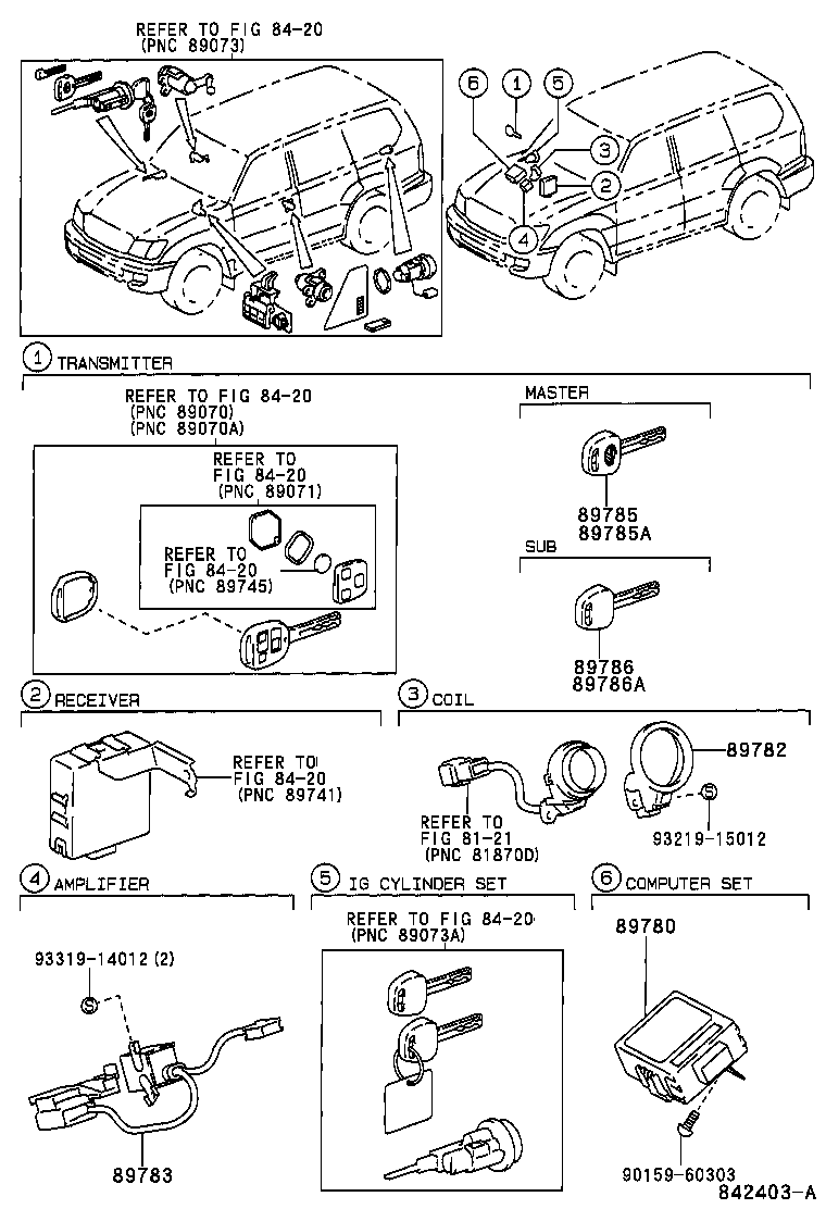 89786-60140 TRANSMITTER, TRANSPONDER CUT KEY SUB product image