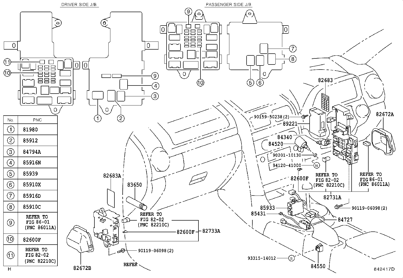 84140-53010 SWITCH ASSY, HEADLAMP DIMMER product image