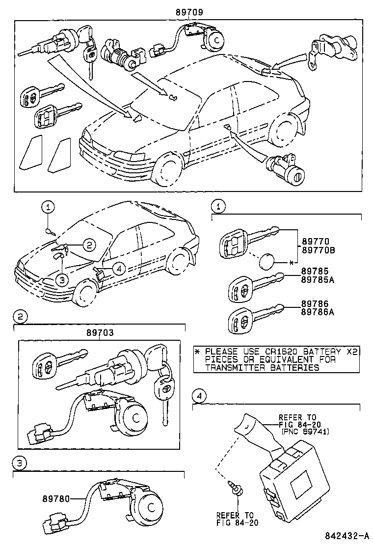 89780-02010 COMPUTER ASSY, TRANSPONDER KEY product image