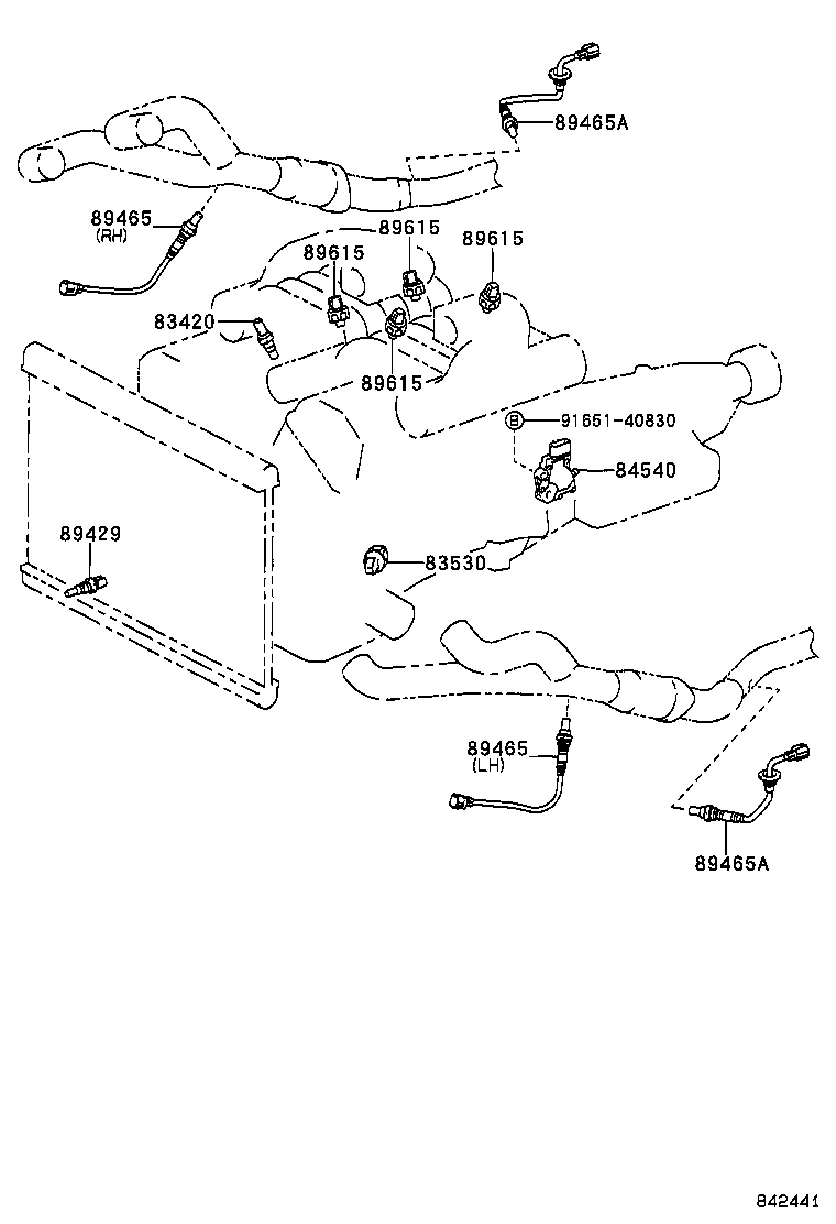 82223-40010 WIRE, SWITCH product image