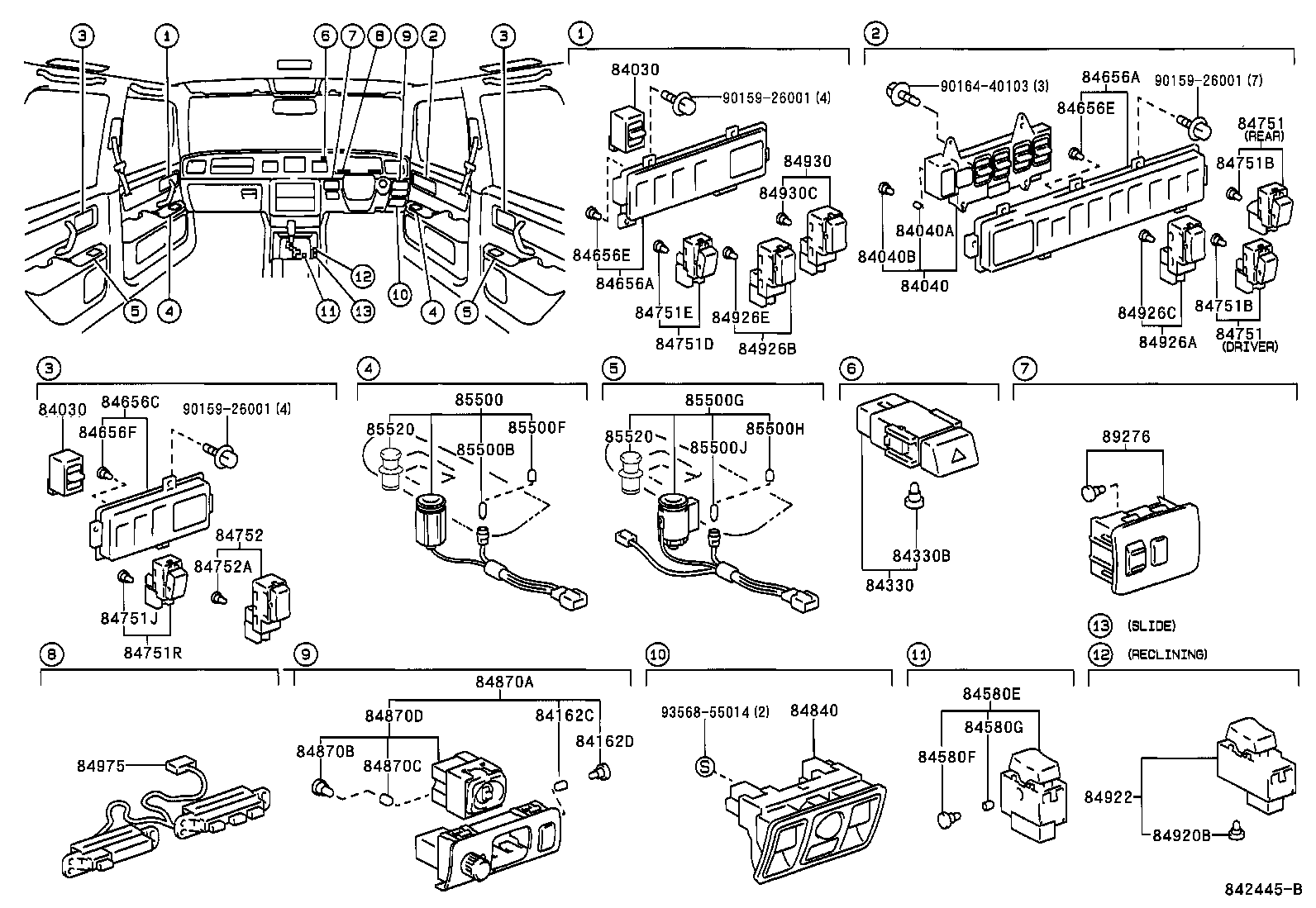 82223-40010 WIRE, SWITCH product image