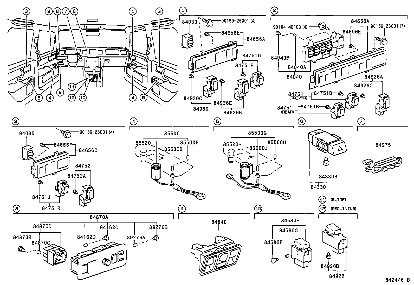 82223-40010 WIRE, SWITCH product image
