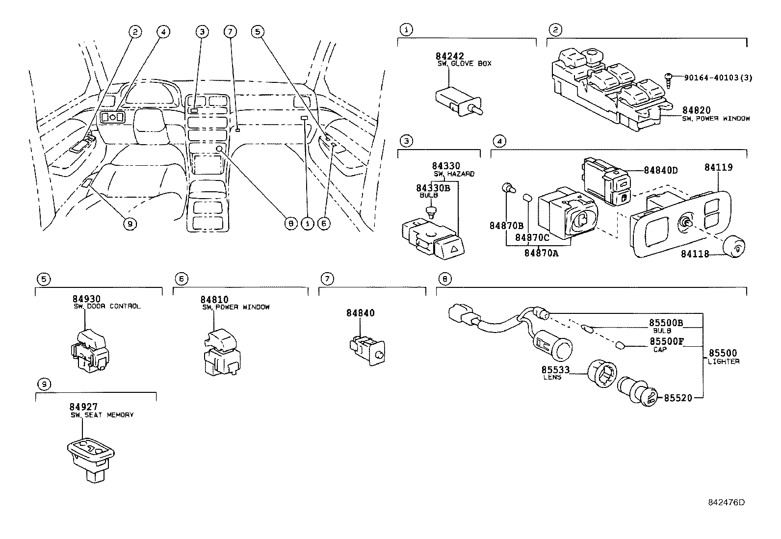 83320-33040 GAGE ASSY, FUEL SENDER product image