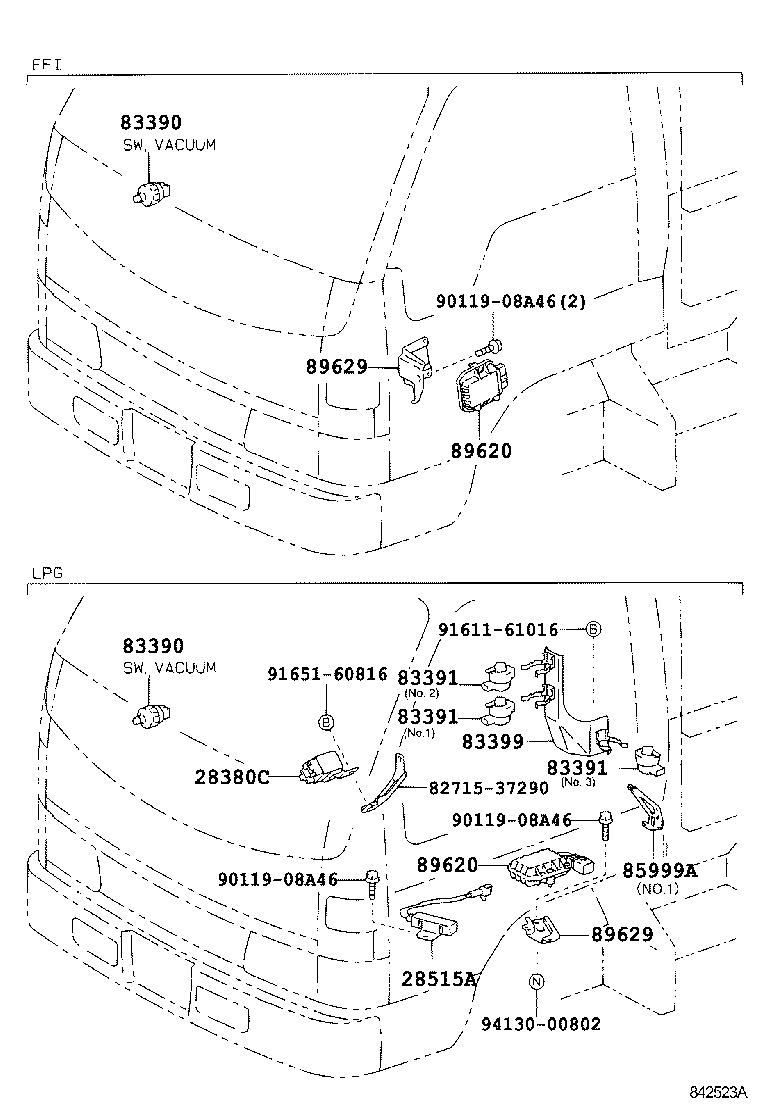 83320-49115 GAGE ASSY, FUEL SENDER product image