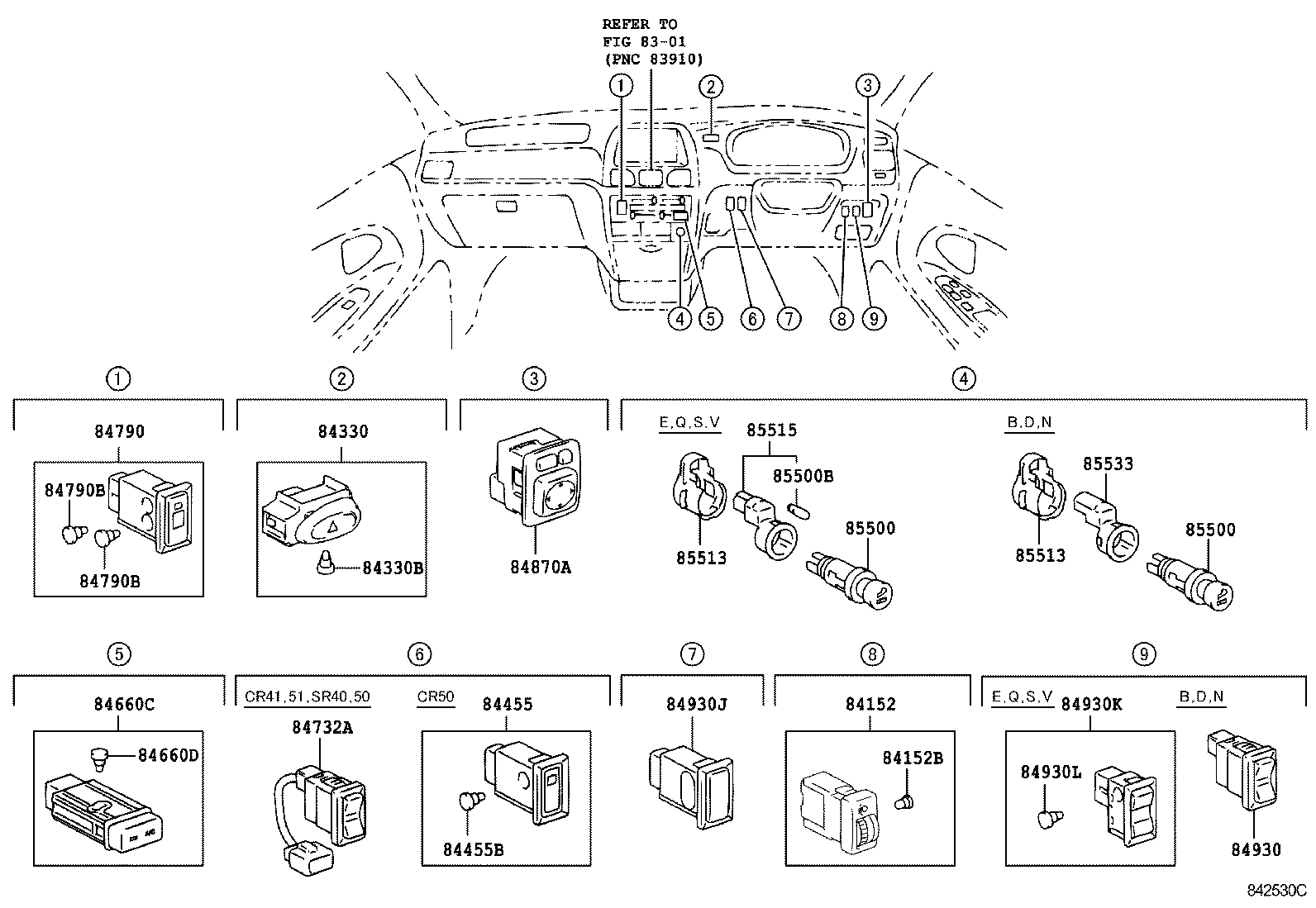 83320-80346 GAGE ASSY, FUEL SENDER product image