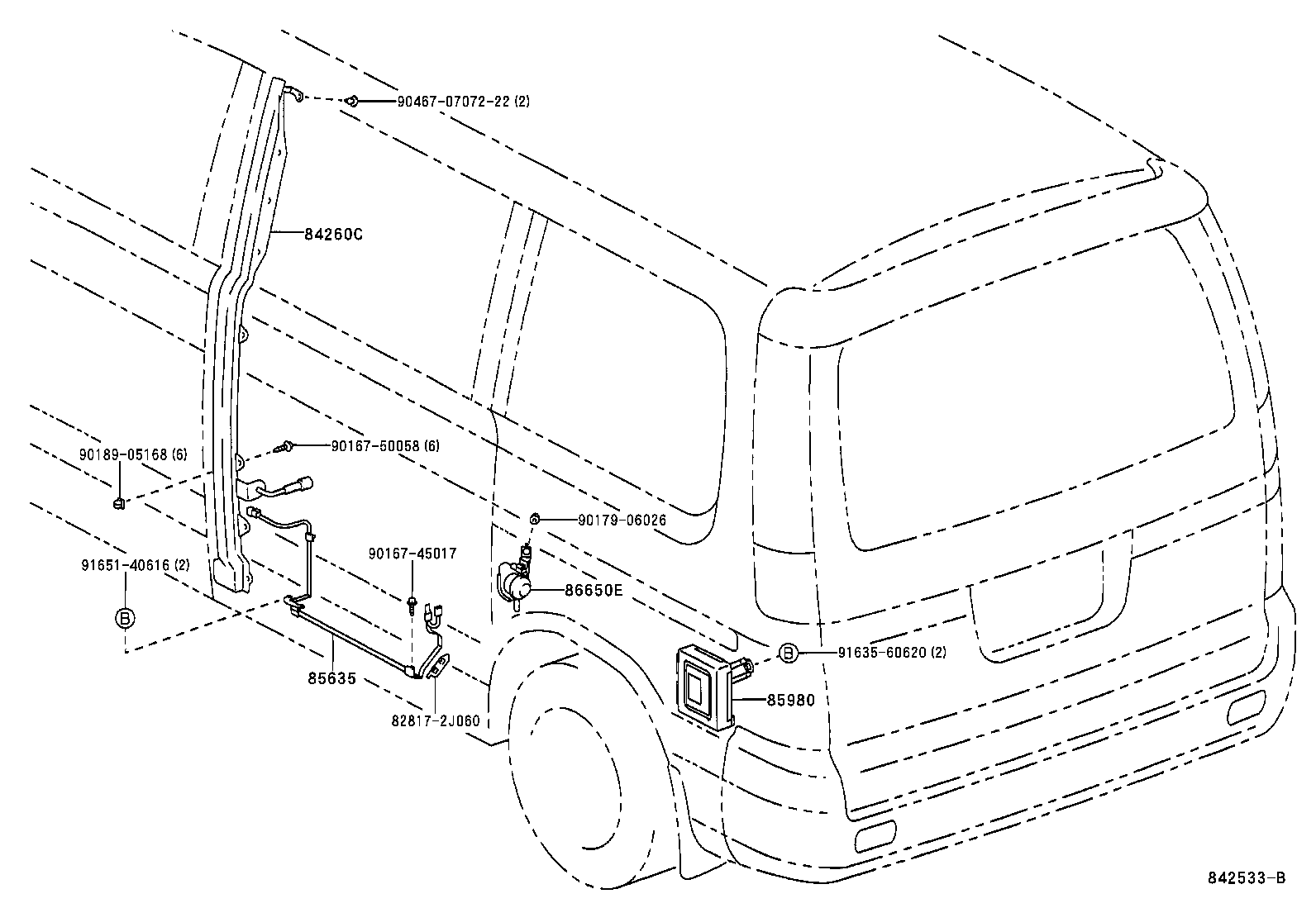 83320-80346 GAGE ASSY, FUEL SENDER product image