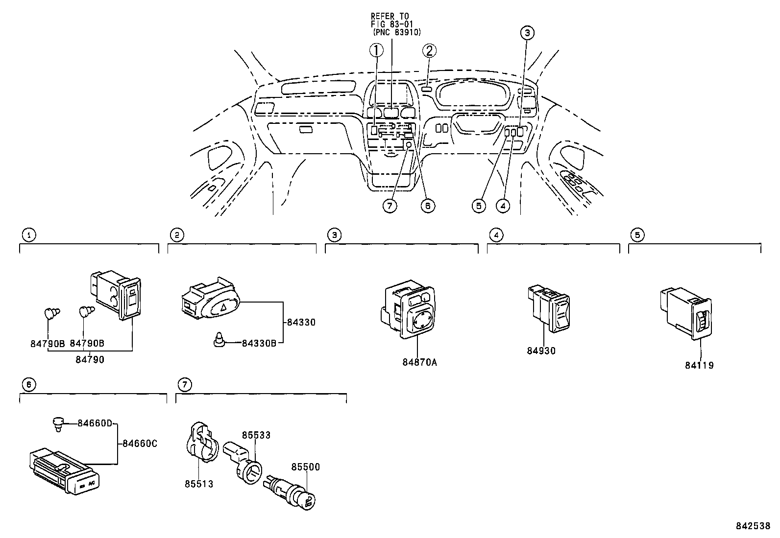 83320-80348 GAGE ASSY, FUEL SENDER product image