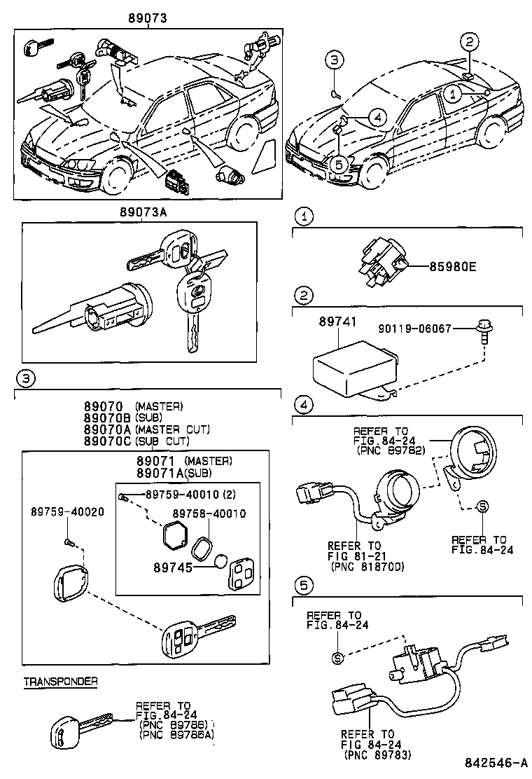 89751-24050 COVER, TRANSMITTER HOUSING product image
