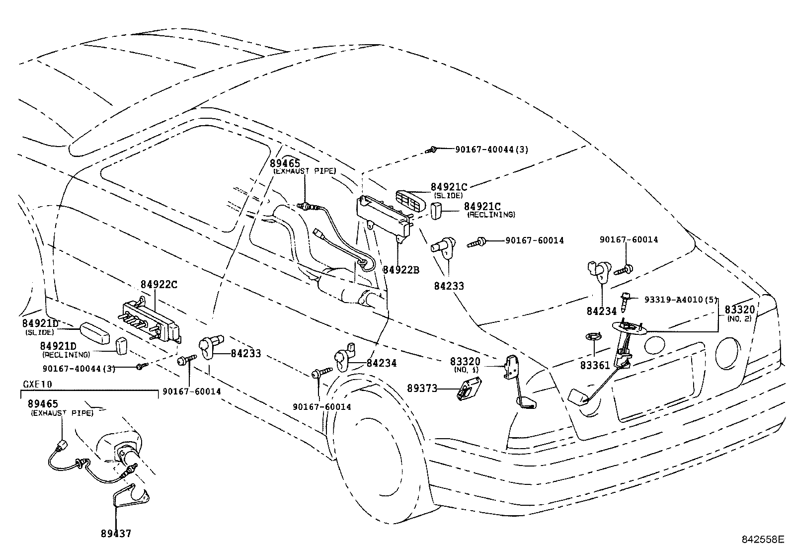 84165-53010 SWITCH, REAR FOG LAMP product image