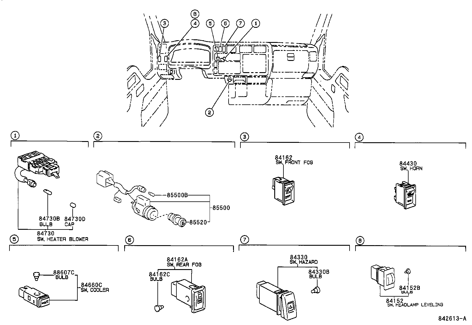 83320-80313 GAGE ASSY, FUEL SENDER product image