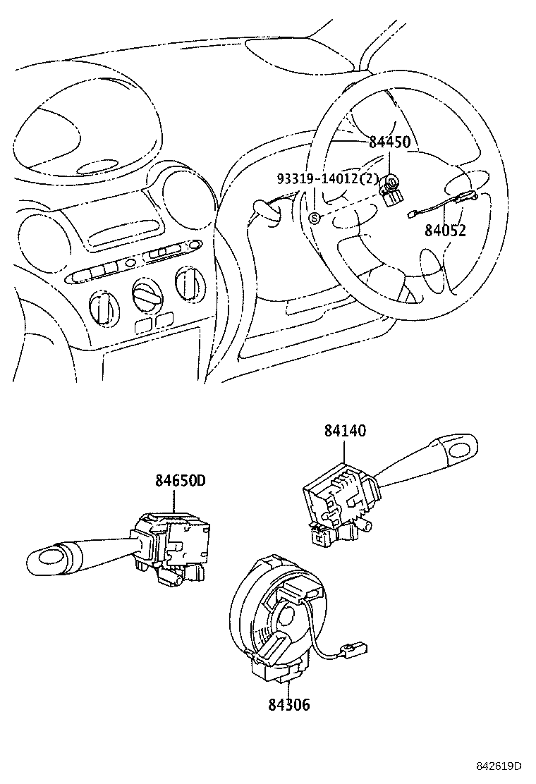 84652-52100 Toyota Reference Part product image