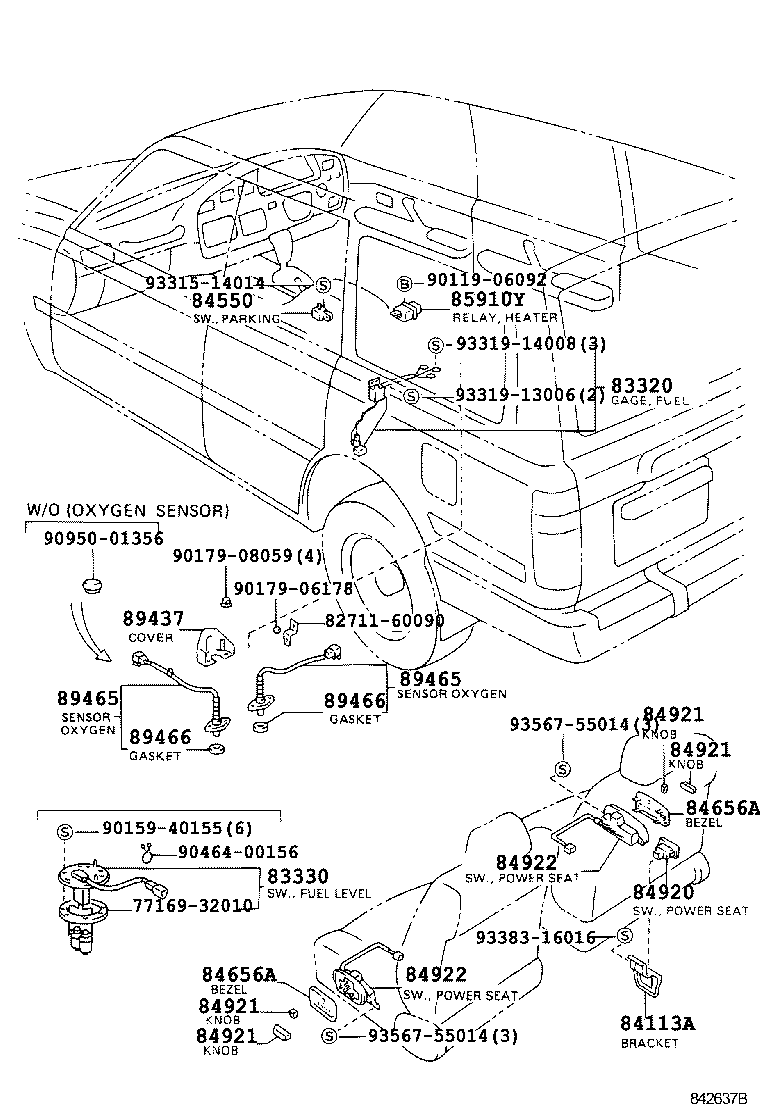 28529-17050 BRACKET, PREHEATING TIMER, NO.1 product image