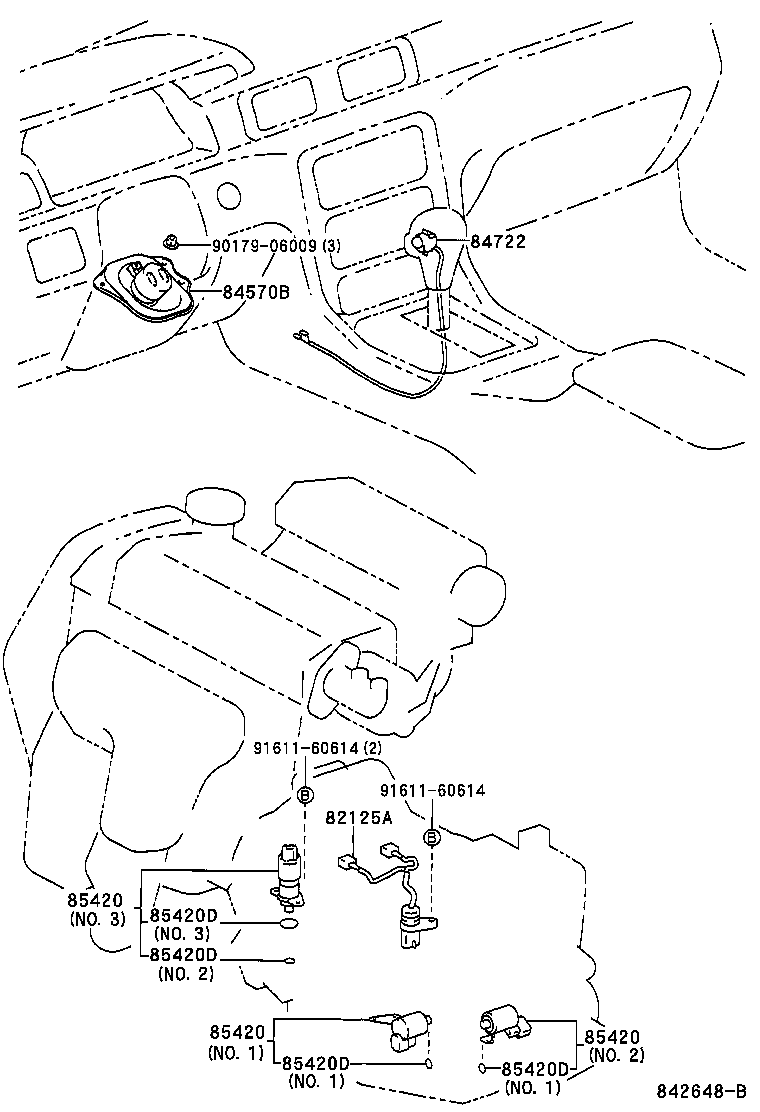84722-33030-C0 SWITCH, TRANSMISSION CONTROL product image