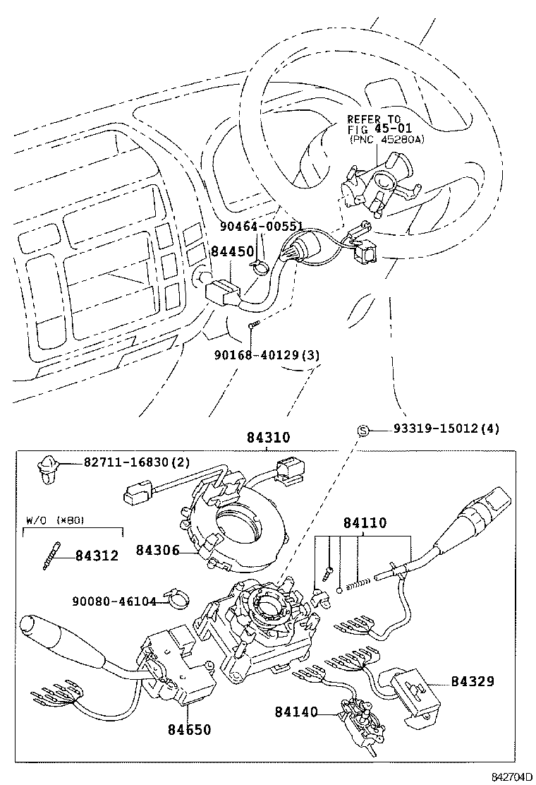 28300-58040 RELAY ASSY, STARTER product image