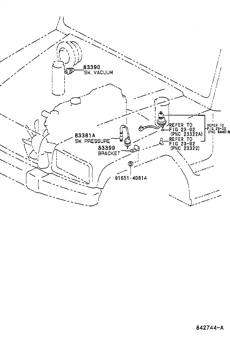 27690-58010 SOLENOID ASSY, W/BRACKET(FOR EXHAUST BRAKE) product image