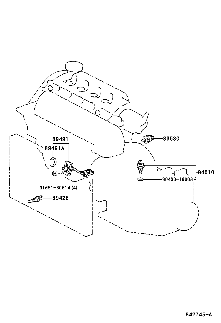 83320-05020 GAGE ASSY, FUEL SENDER product image