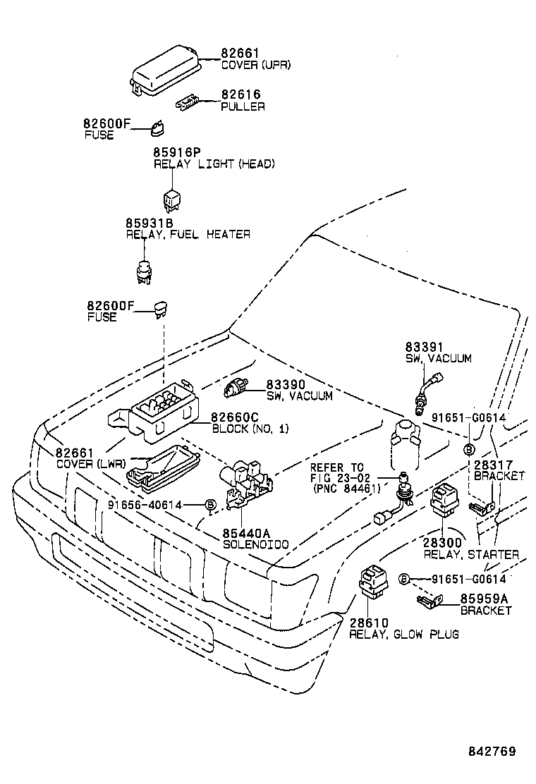 89629-35010 BRACKET, IGNITER ASSY product image
