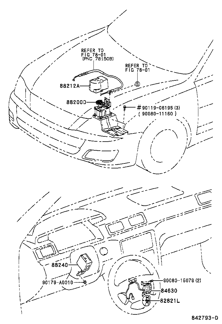 Toyota 88240-07060 COMPUTER ASSY, CRUISE CONTROL