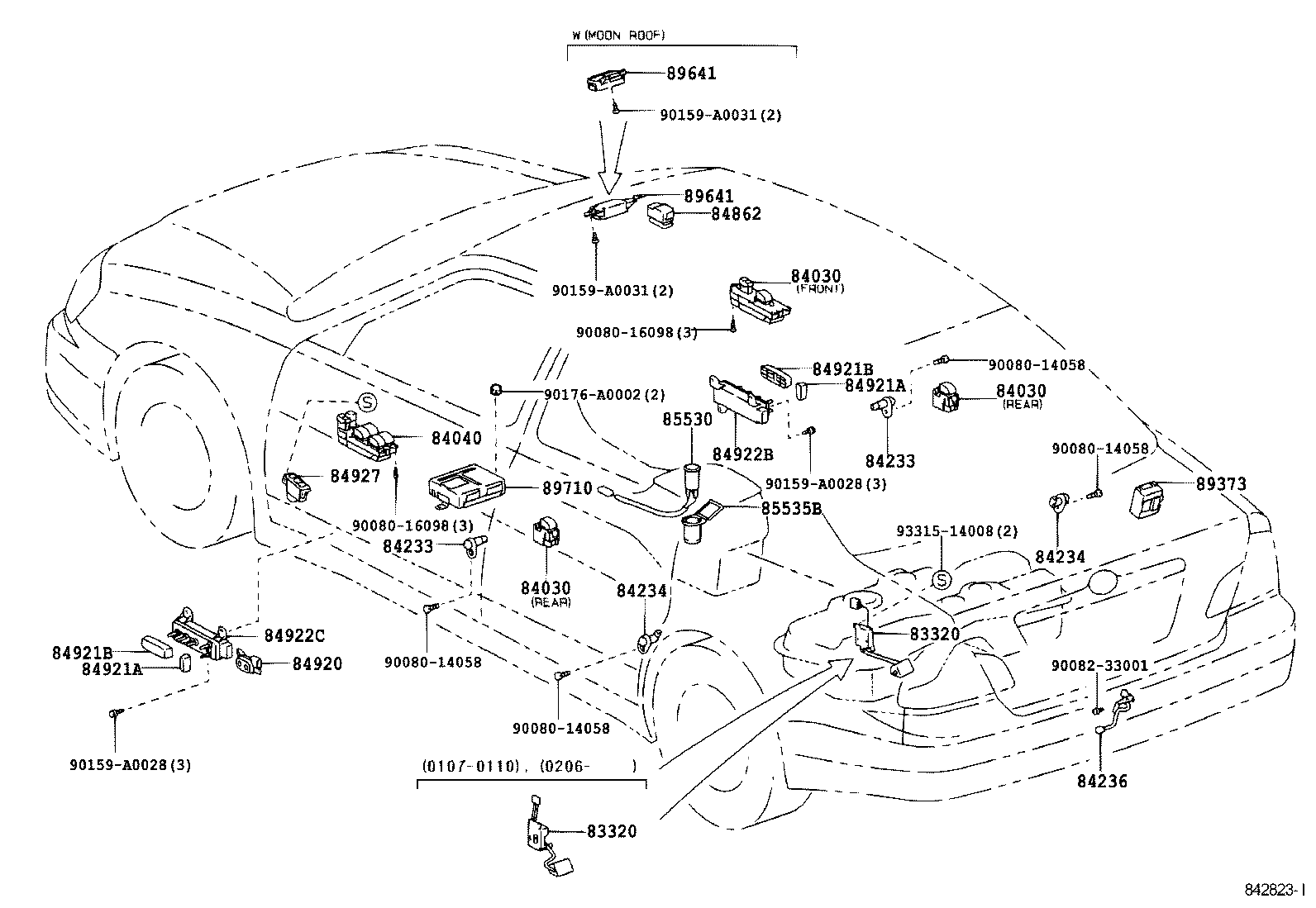 83320-06010 GAGE ASSY, FUEL SENDER product image